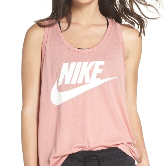 nike pink tank